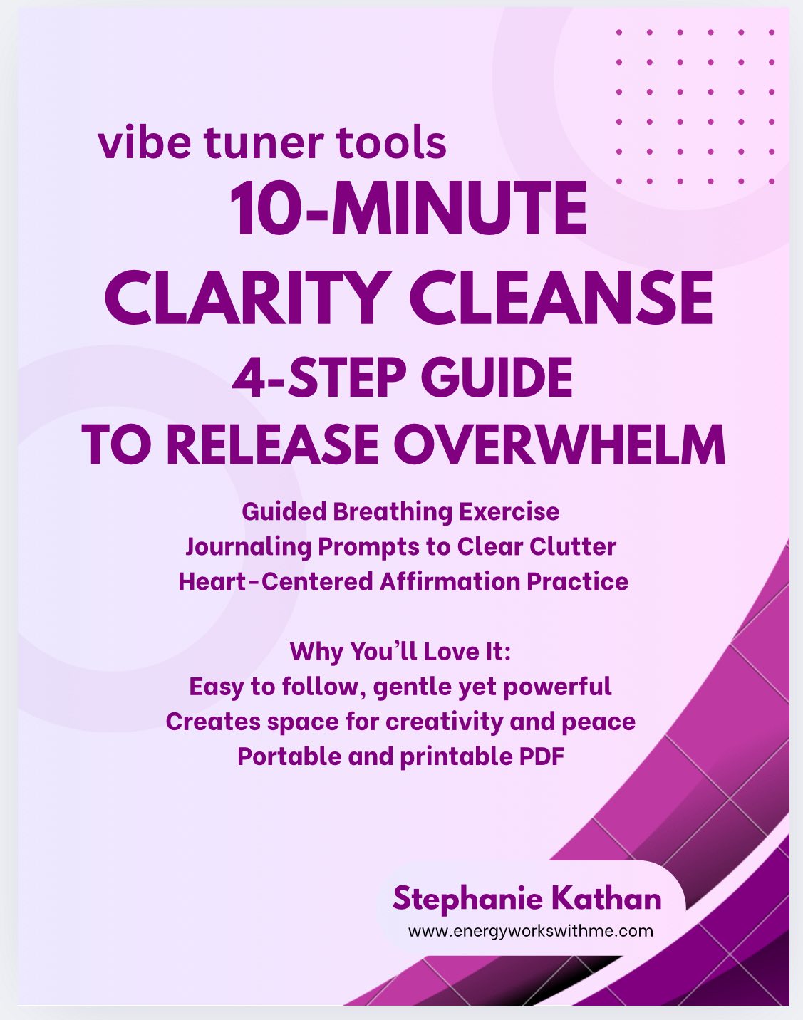  When the noise of “shoulds” and worries clouds your mind, this 10-minute ritual helps you breathe, release, and reconnect with your true creative flow and inner peace.